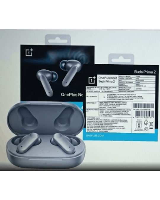 OnePlus Nord Buds Prima 2 True Wireless Earphones (Grey)
